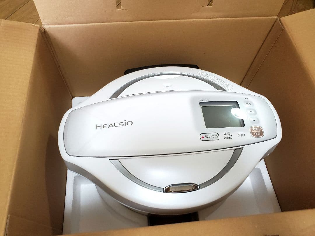 【美品】SHARP KN-HW24E-W 自動圧力調理鍋