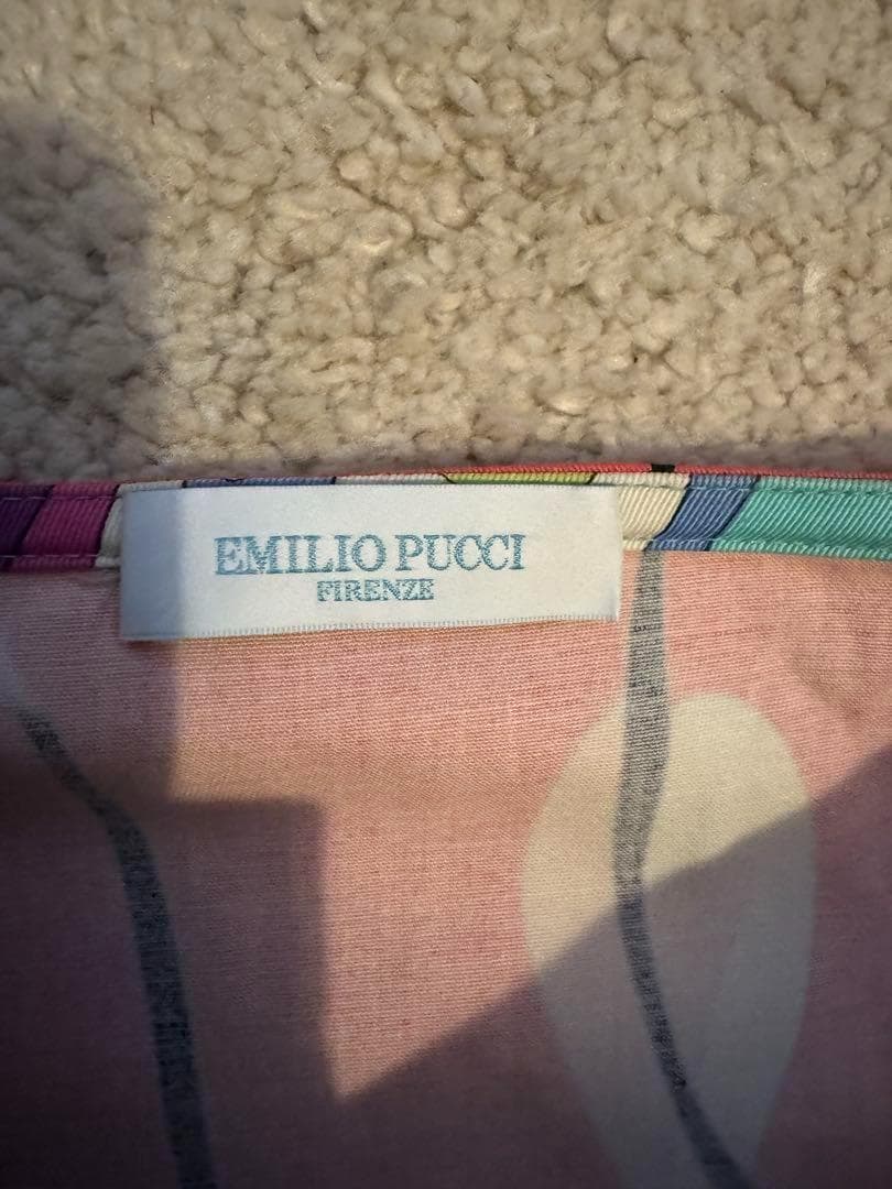 EMILIO PUCCI フラワーパターン ミニスカート　S　エミリオプッチ