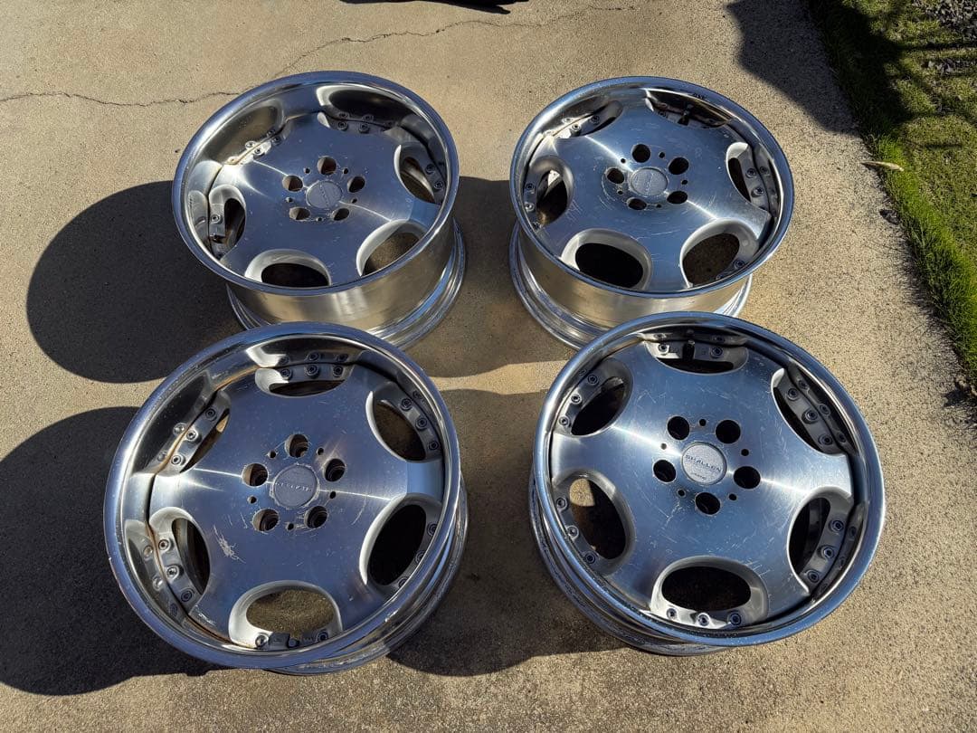 ディッシュ系深リム AME シャレン 17インチ