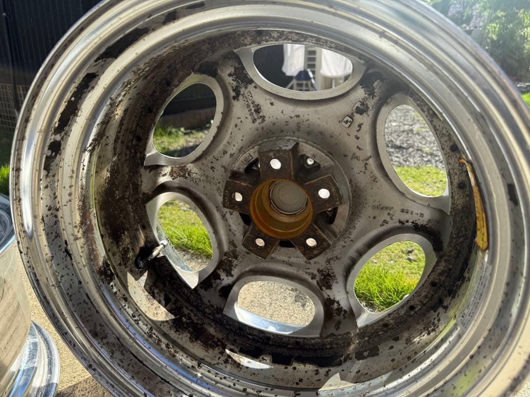 ディッシュ系深リム AME シャレン 17インチ