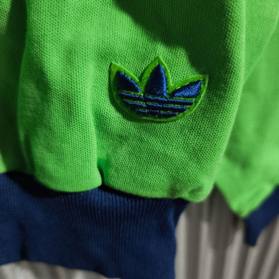 70's 80's adidas トラックジャケット ジャージ 下トレフォイル