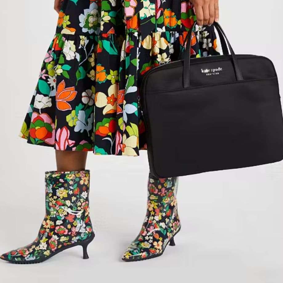 未使用Kate spade NEW YORK PCバッグ2way　A4軽量