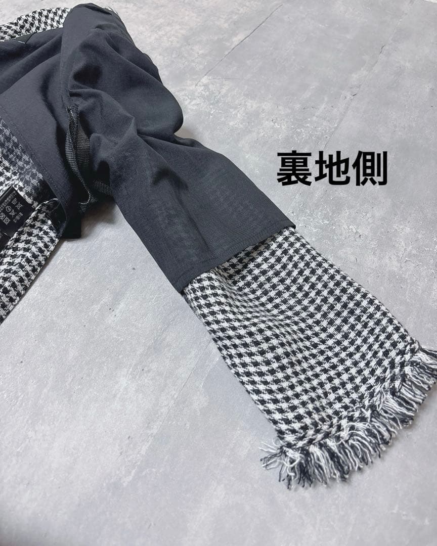 未使用級　美品TAE ASHIDA 2022　ツイードアシンメトリー ジャケット