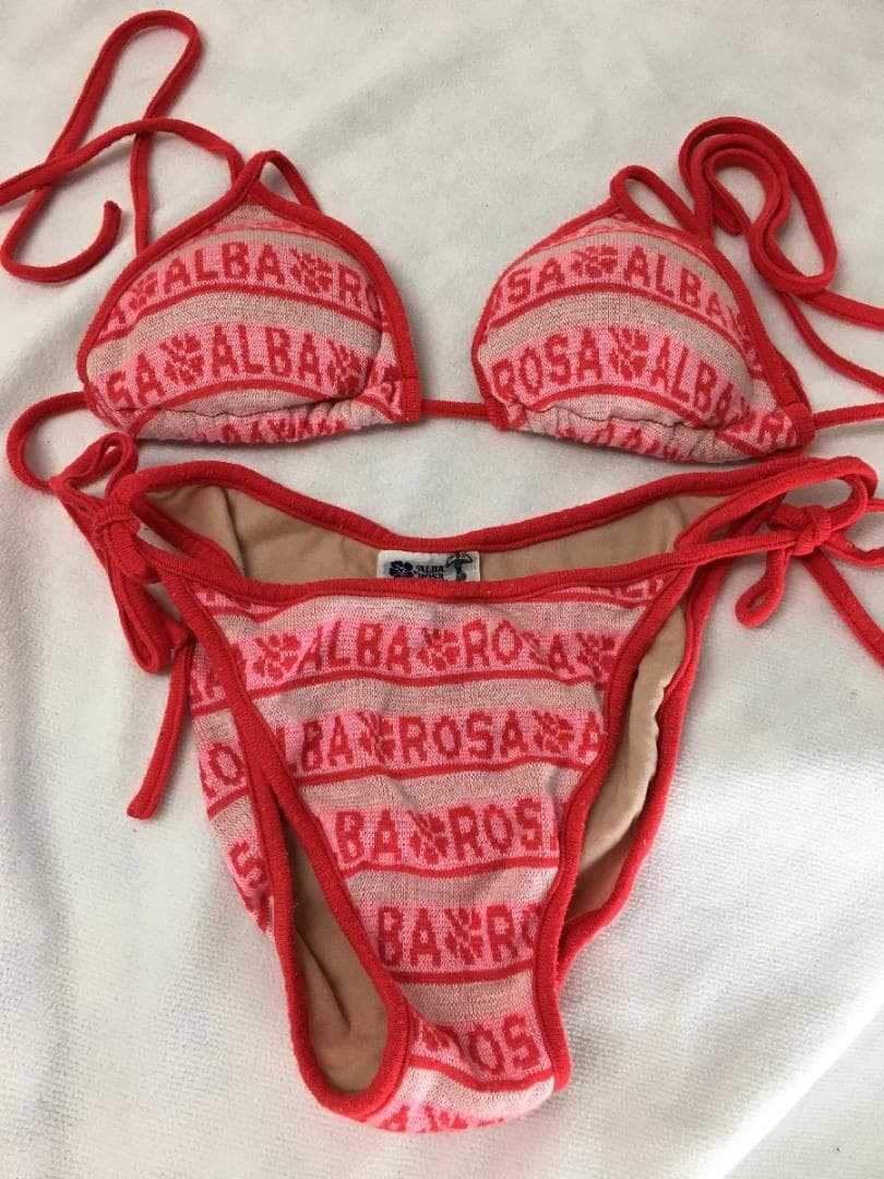 アルバローザ 希少 クリーニング済み 90s ギャル 当時物 水着 上下セット