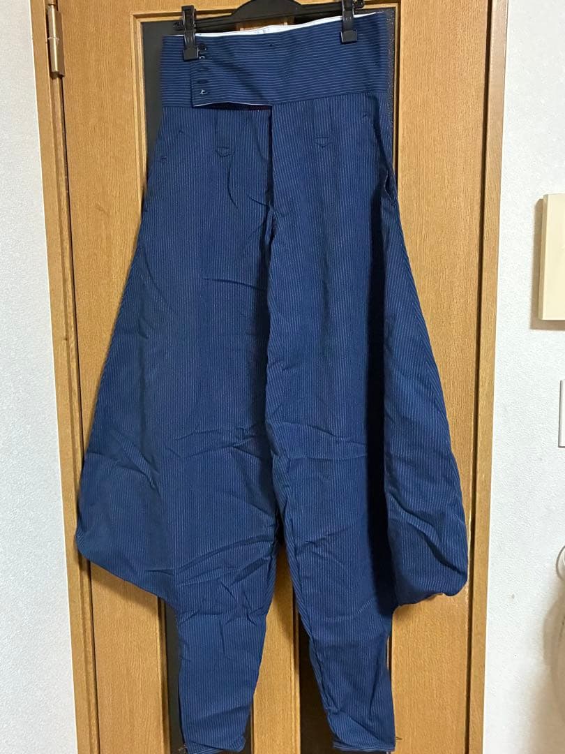 博多鳶 ストライプ ウルトラデカタンク 短ラン 紺ストライプ