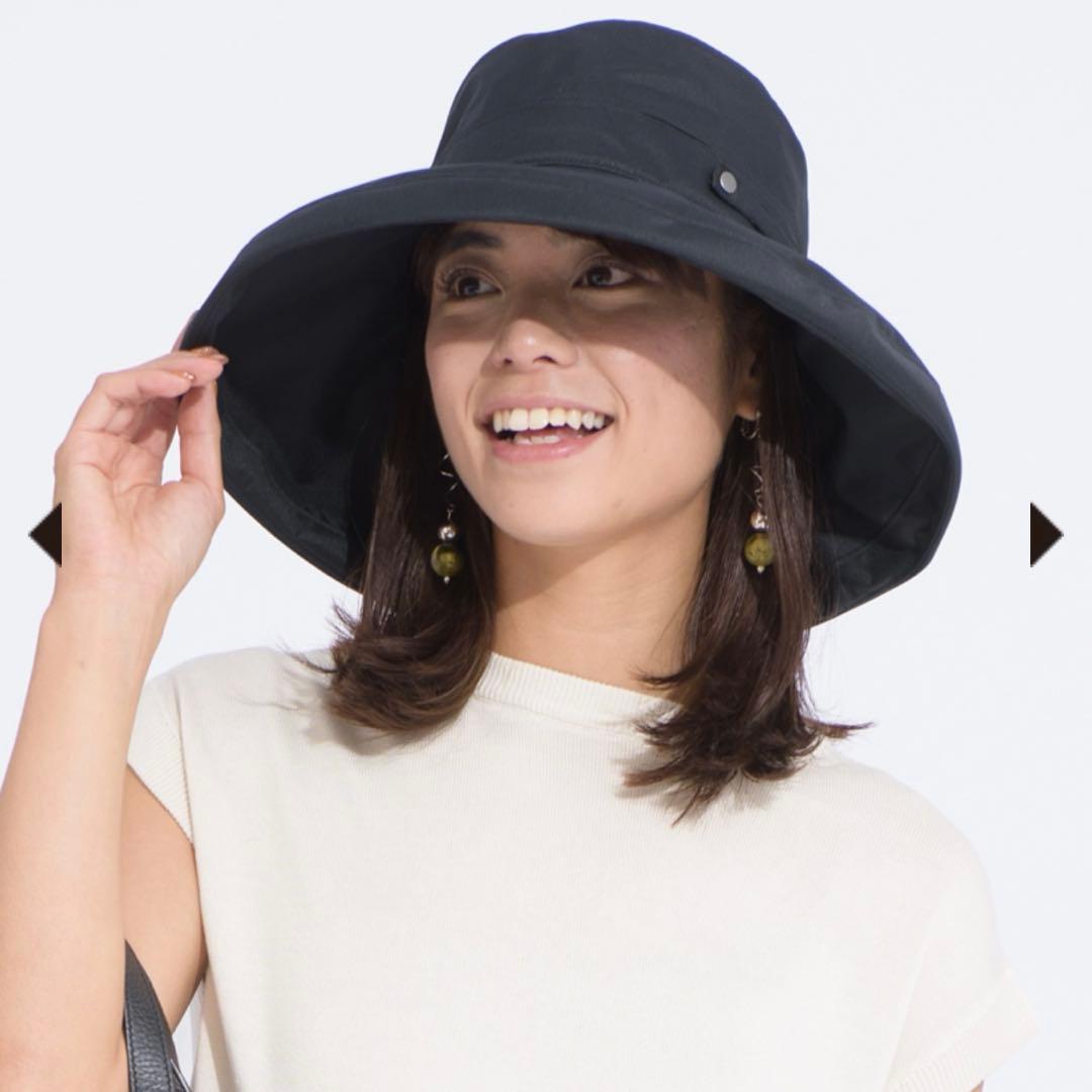 サンバリア　トラベルハット　黒