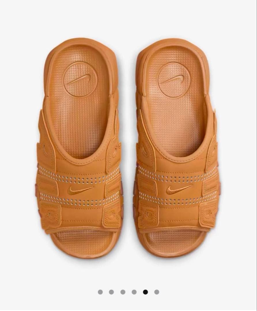 【新品未使用】ナイキエアモアアップテンポスライド28フラックスNIKE