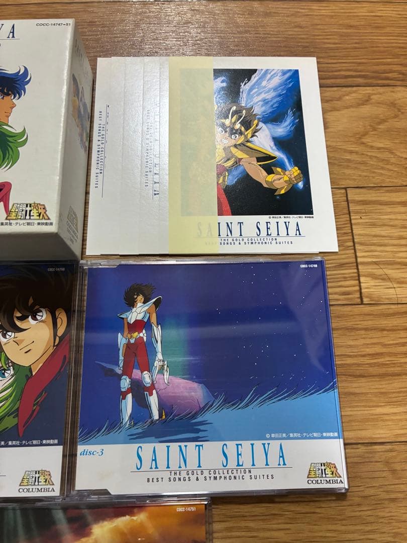 聖闘士星矢 CD THE GOLD COLLECTION ゴールド コレクション