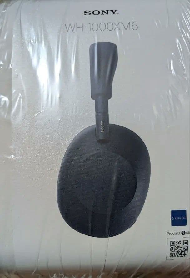 10月10日発売　SONY WH-1000XM6LM ミッドナイトブルー