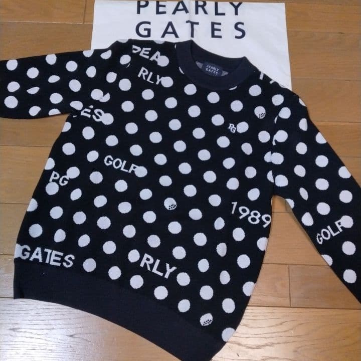 ⭐美品⭐PEARLYGATES⭐可愛い⭐ドット⭐セーター⭐M⭐