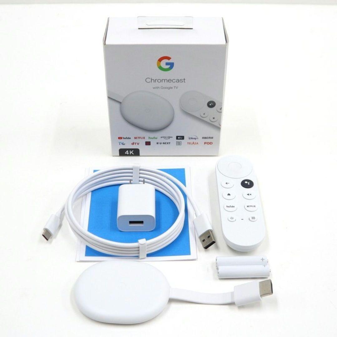 Chromecast with Google TV 4K 美品 GA01919