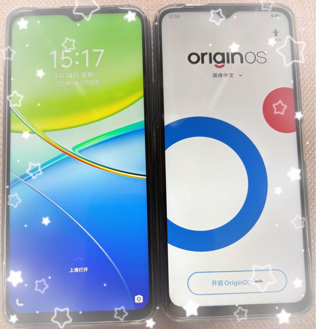 vivo originOS スマートフォン 本体 2色セット