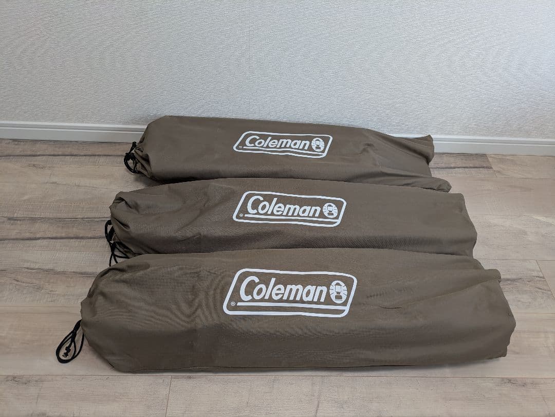 クリスマス価格★　Coleman　レイチェア 3脚セット グレージュ