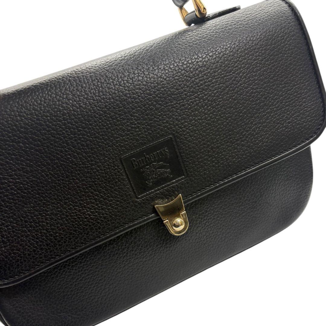 (未使用) Burberry バーバリー 冠婚葬祭 ハンドバッグノバチェック