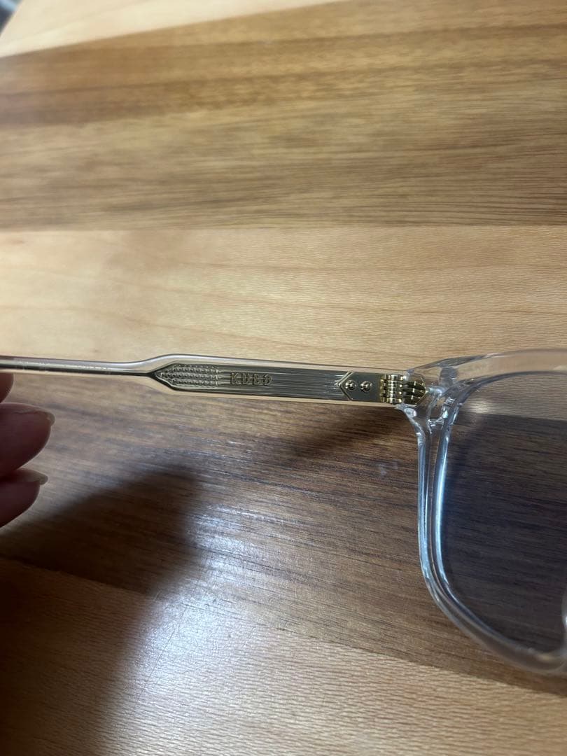 ジェントルモンスター　GENTLE MONSTER クリアフレーム サングラス