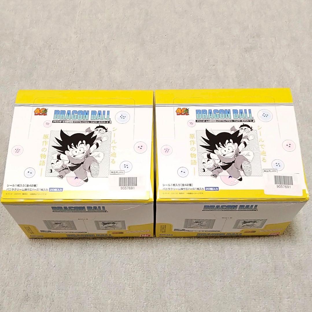 【新品未開封】ドラゴンボール 40周年シールウエハース DRAGON BALL