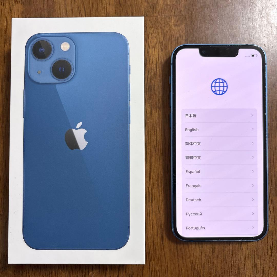 スマートフォン本体 Apple iPhone13 mini 128GB Blue Apple