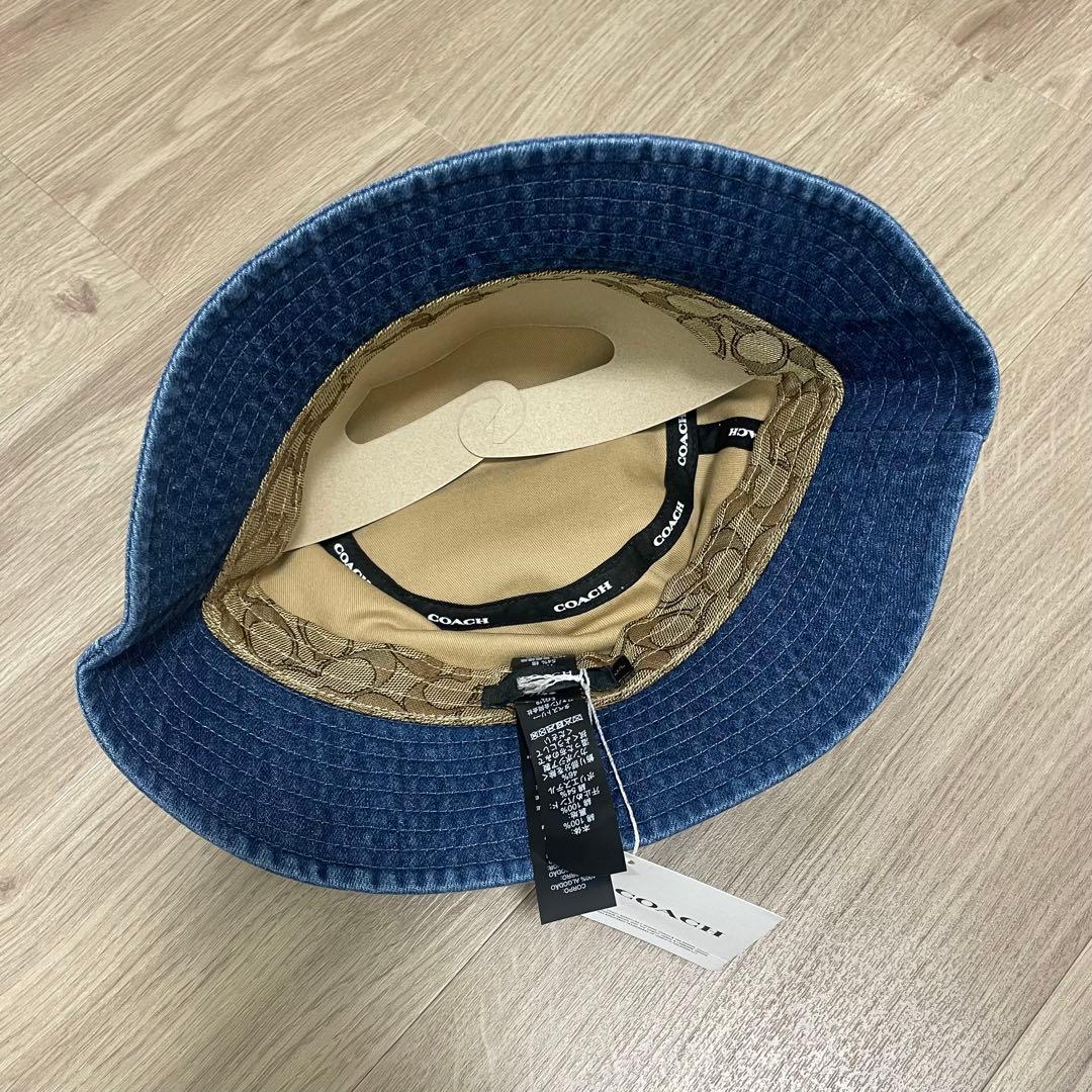 coach コーチ　デニムバケットハット