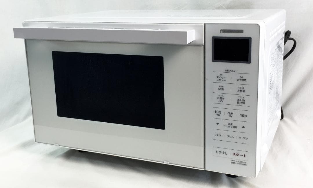 送料込み★オーブンレンジ☆フラット庫内☆YMW-WT18J1☆ホワイト/白☆
