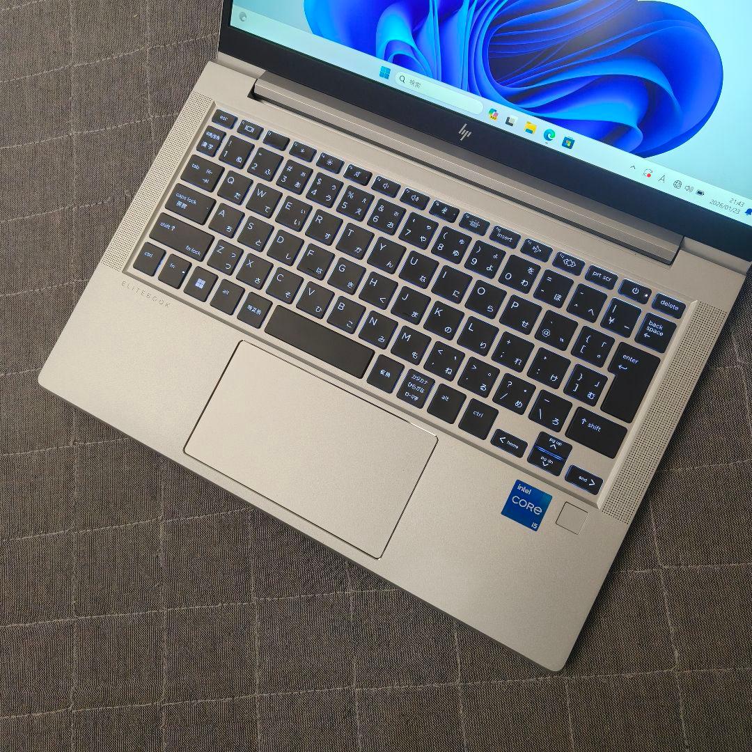 2024年2月 HP 日本製 超美品 爆速 13世代i5 16GB 512G 9