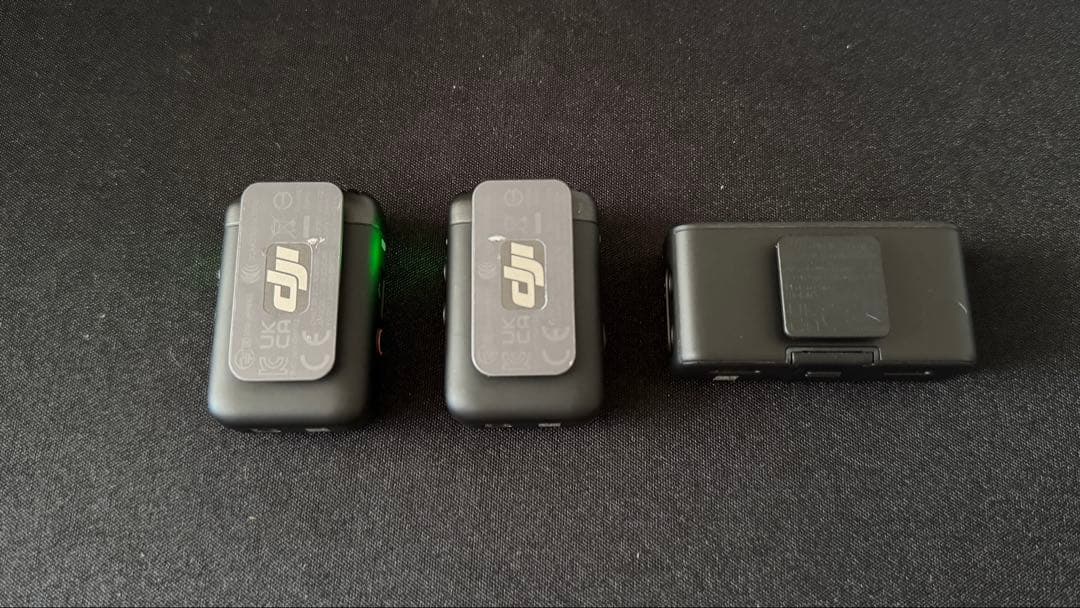 DJI Mic 2（トランスミッター×2 + レシーバー×1 + 充電ケース）