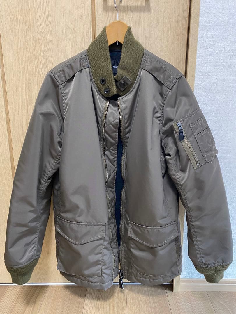NEVERTRUST スクータージャケット　サイズ3 オリーブ