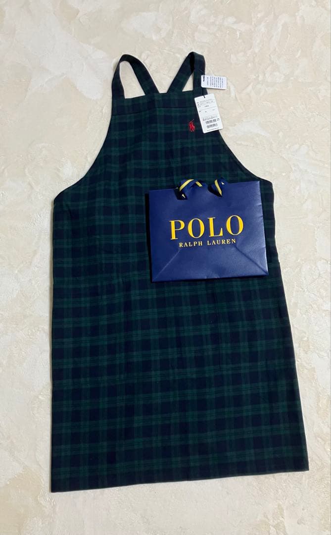 Ralph Lauren チェック柄エプロン FREE