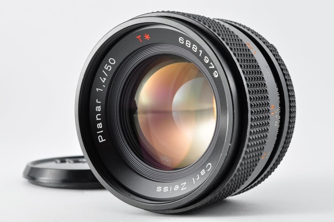 レンズ(単焦点) CONTAX Carl Zeiss Planar 50mm F1.4 #1296