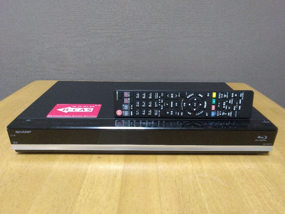 SHARP AQUOSブルーレイレコーダー W570 2番組同時録画　保証付き