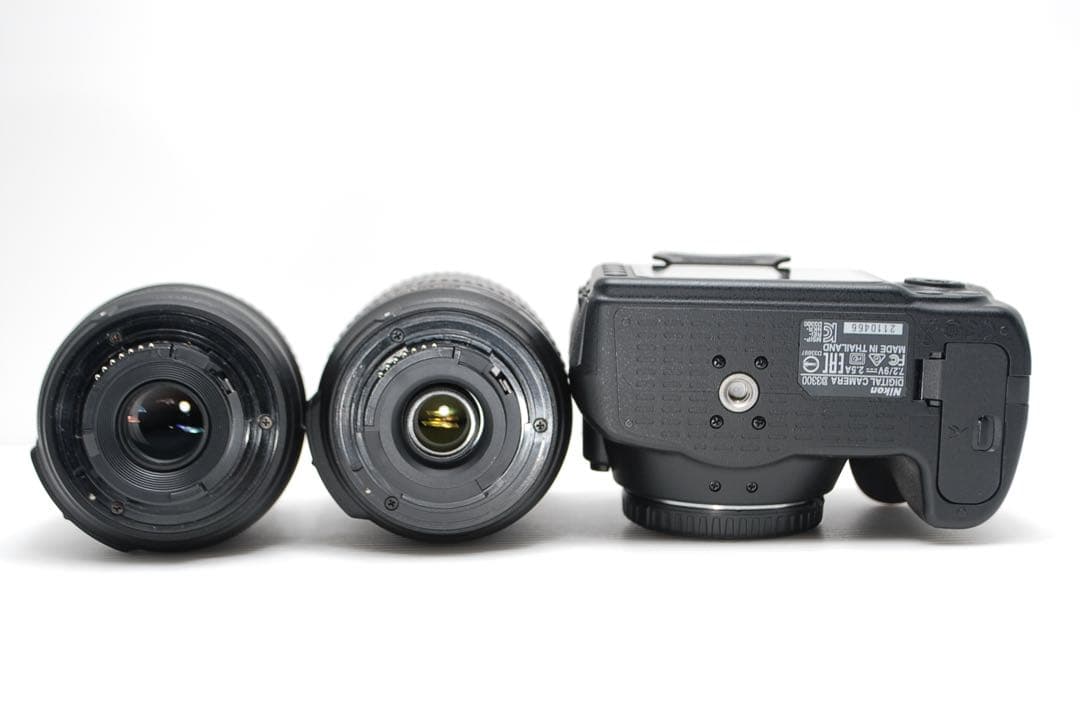 ❤️スマホ転送OK❤️Nikon D3300 ダブルレンズセット 美品 高画質