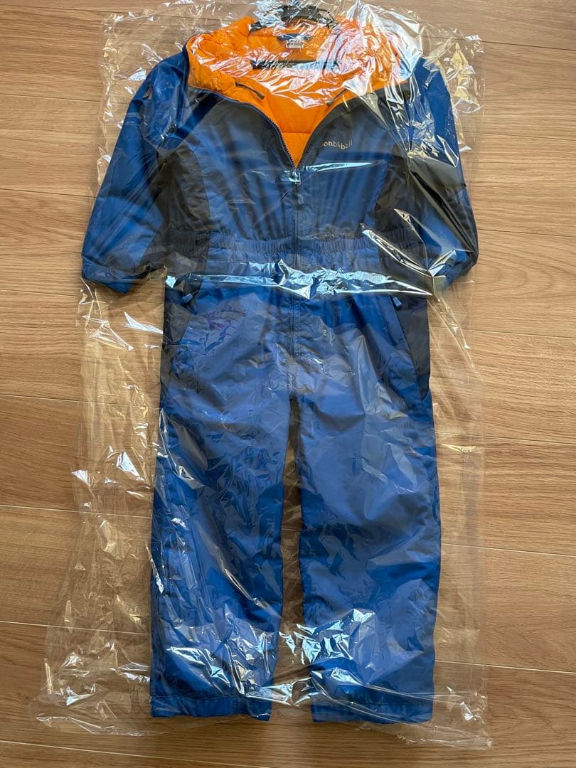 モンベル キッズ　スキーウェア　スノーウェア　ジャンプスーツ　110