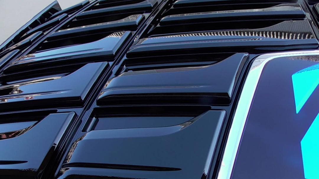 30系 アルファード 純正フロントグリル ブラック 202 艶有 マークブルー