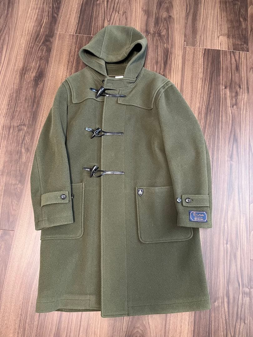 【値下げ】オーシバル ロングダッフルコート カーキ
