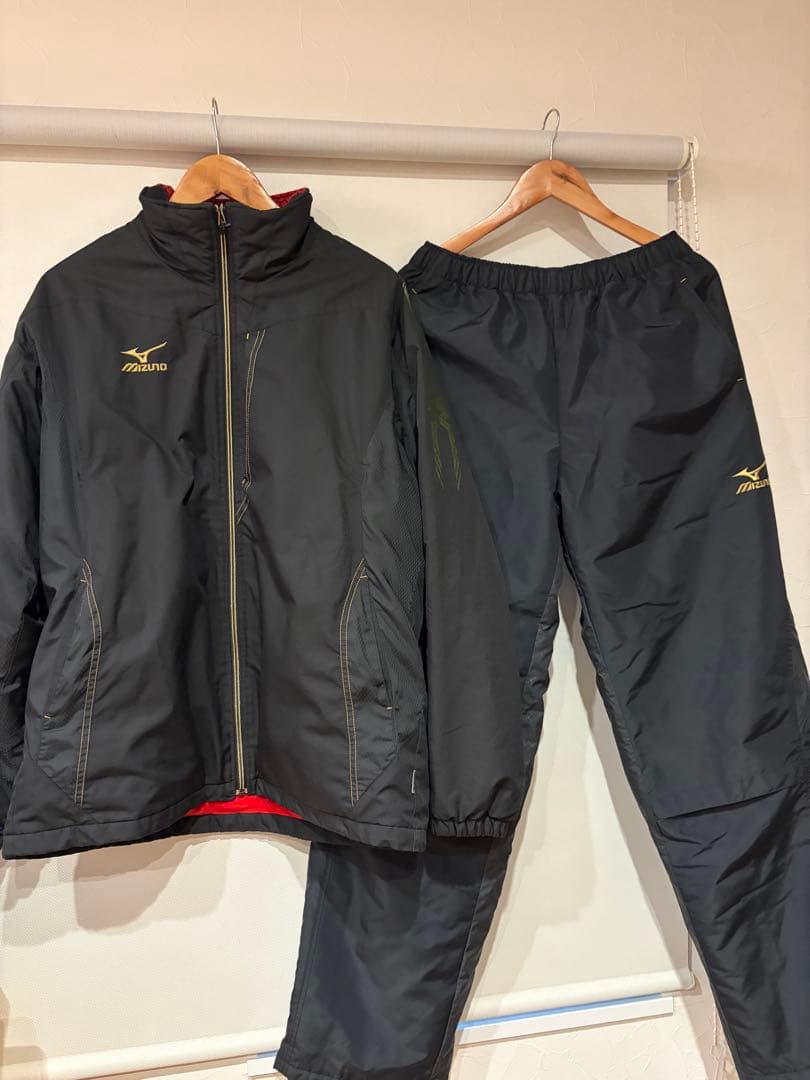 MIZUNOミズノ　ブレスサーモ　ウォーマー　セットアップ　サイズXO ジャージ