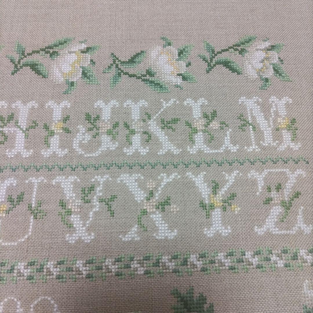 クロスステッチ完成品