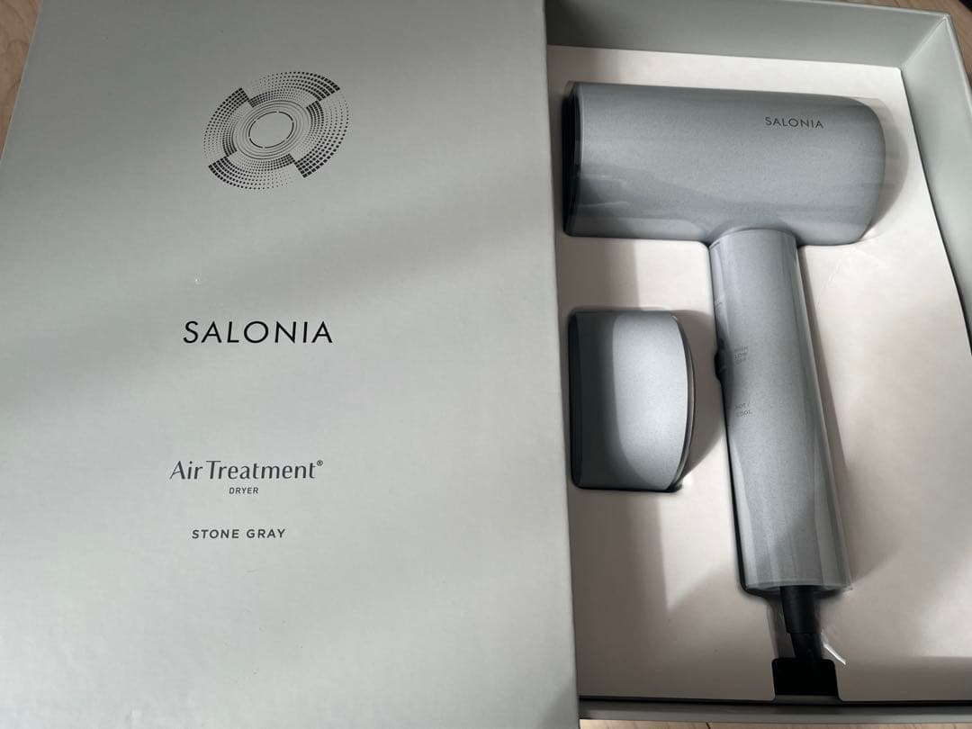【新品未使用品】SALONIA エアートリートメント DRYER ストーングレー