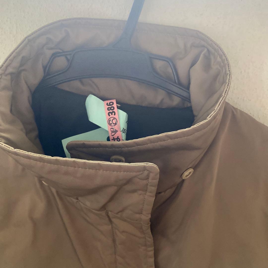 カポックノット　ウエストマークパーカーコート