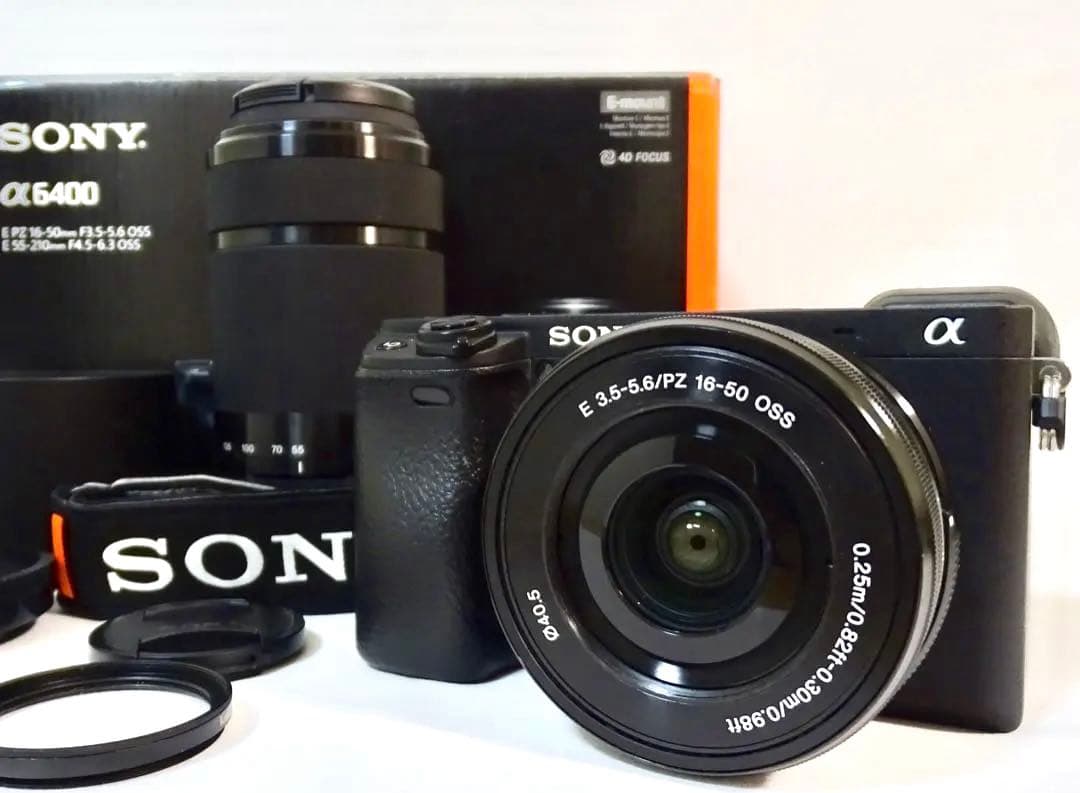 ◆シャッター数:1,650回・美品◆ SONY α6400 ダブルレンズキット