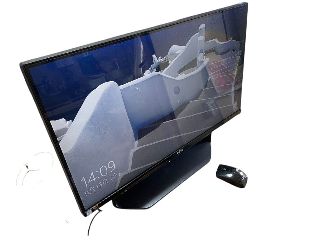 富士通 ESPRIMO FH 一体型PC 動作確認済 パスワード不明