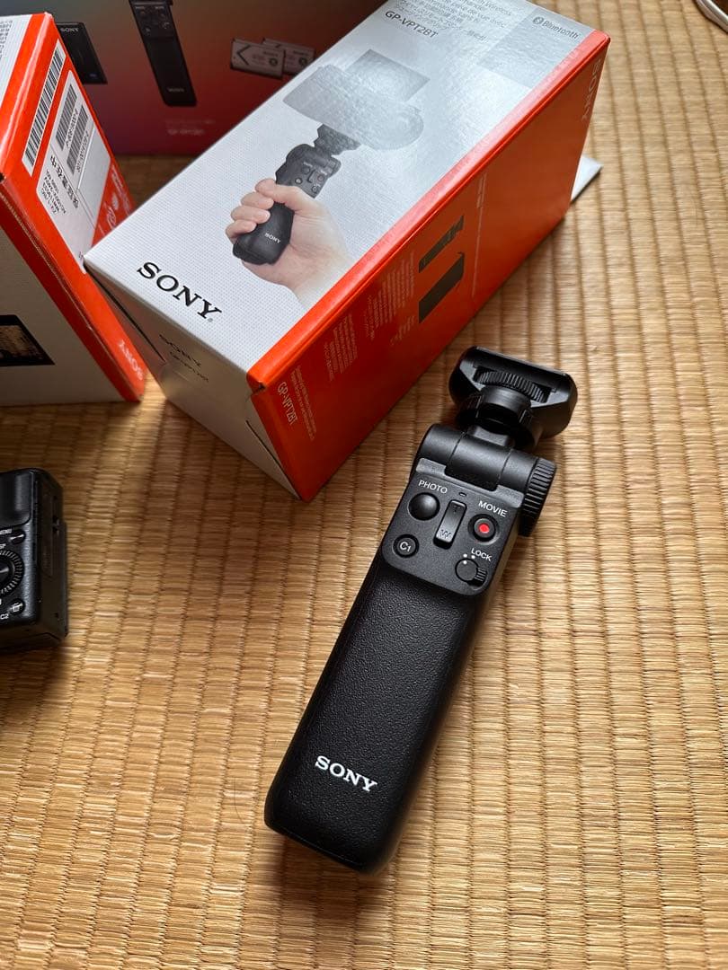 VLOGカメラ シューティンググリップキット VLOGCAMブラック ZV-1G