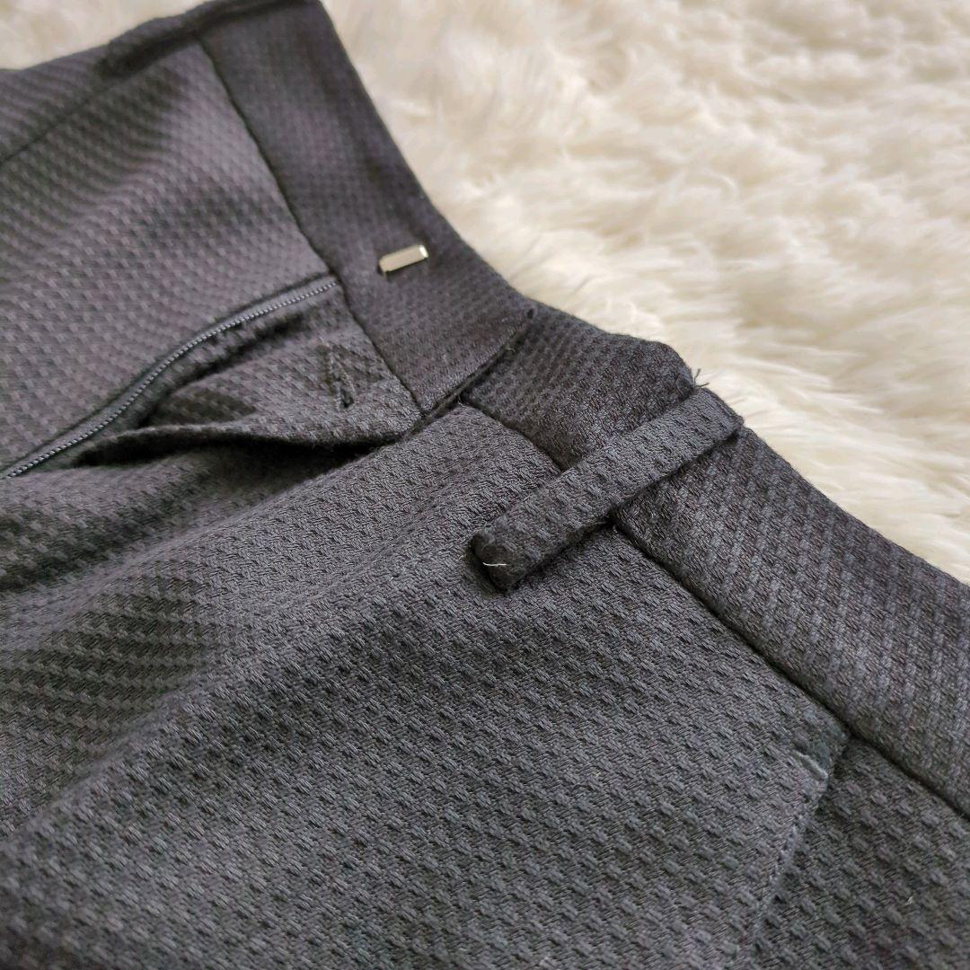 【鑑定済】Dolce&Gabbana　スーツセットアップ　ブラック　総裏　格子柄