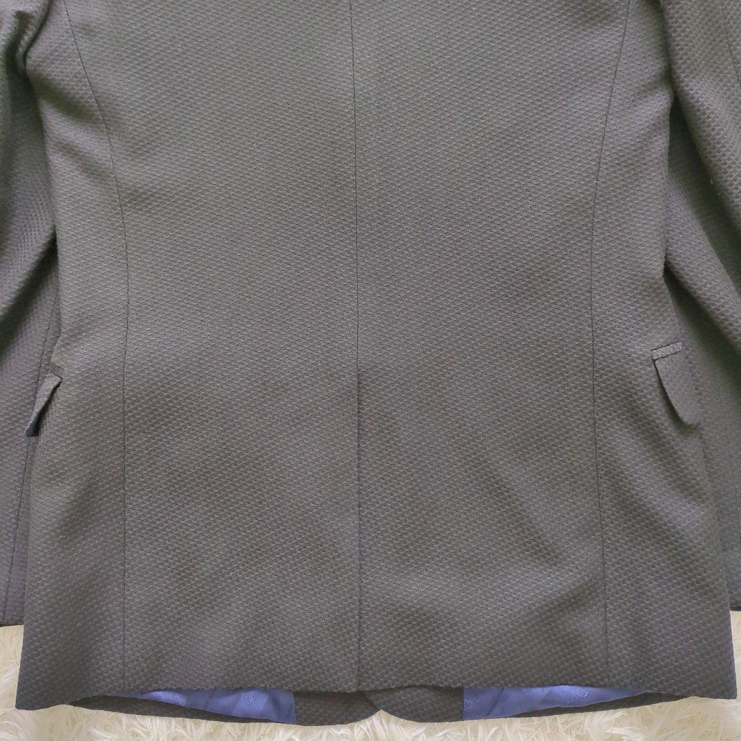 【鑑定済】Dolce&Gabbana　スーツセットアップ　ブラック　総裏　格子柄