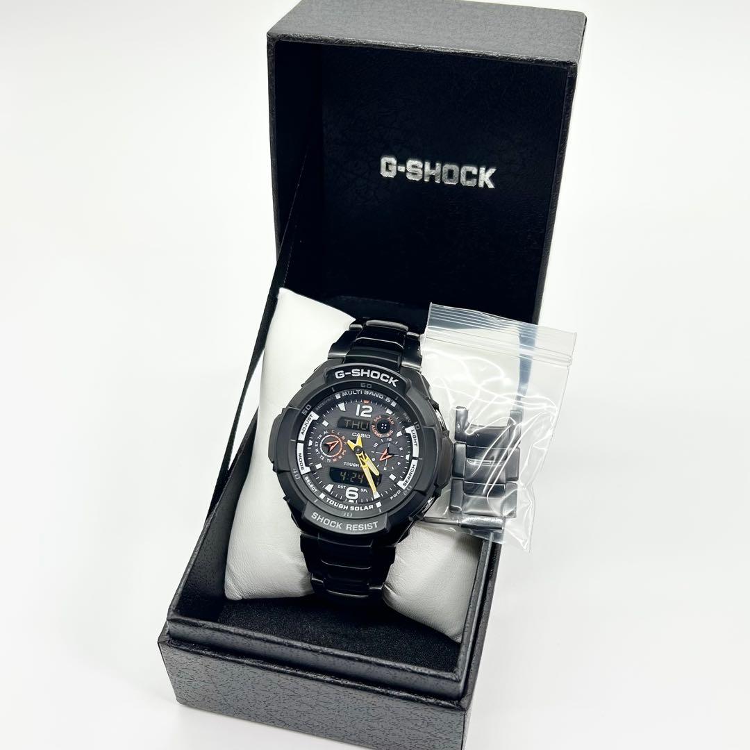 CASIO カシオ G-SHOCK スカイコックピット ソーラー電波 腕時計