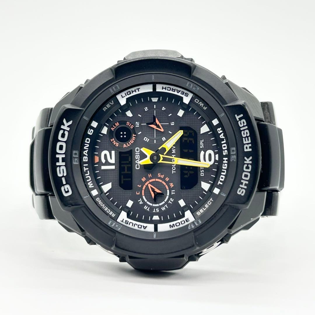 CASIO カシオ G-SHOCK スカイコックピット ソーラー電波 腕時計