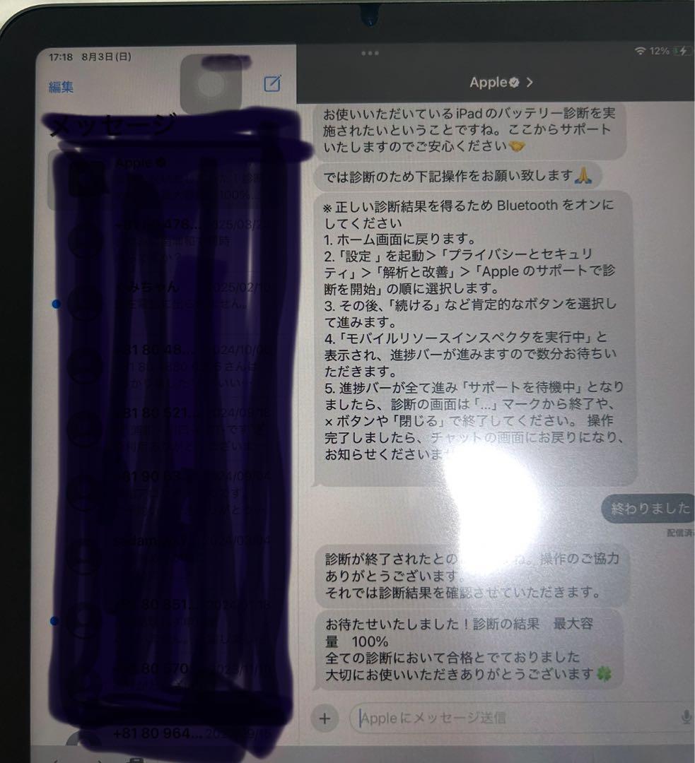 【今日がチャンス】【中古】iPad Air 第五世代　アップルペンシル付