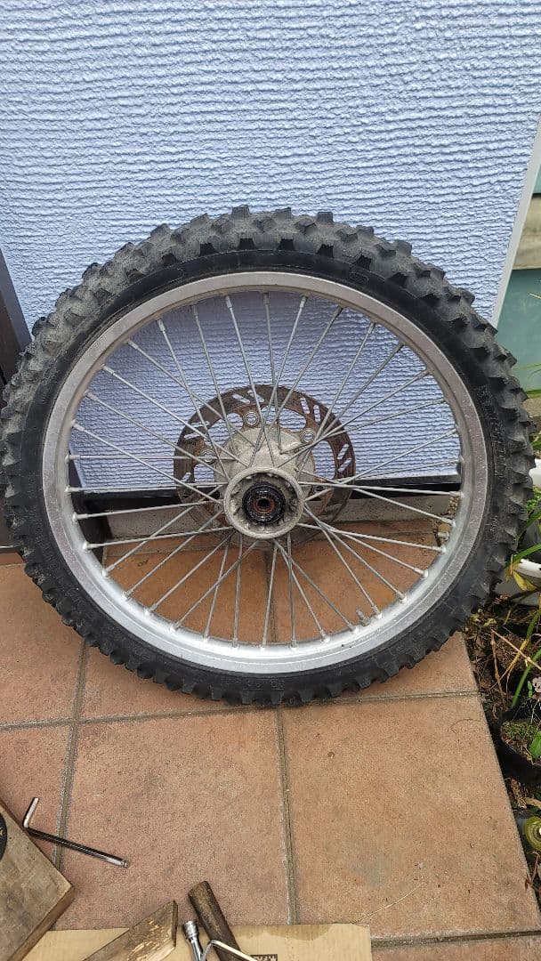 まこもKLX 前後オフロードホイール