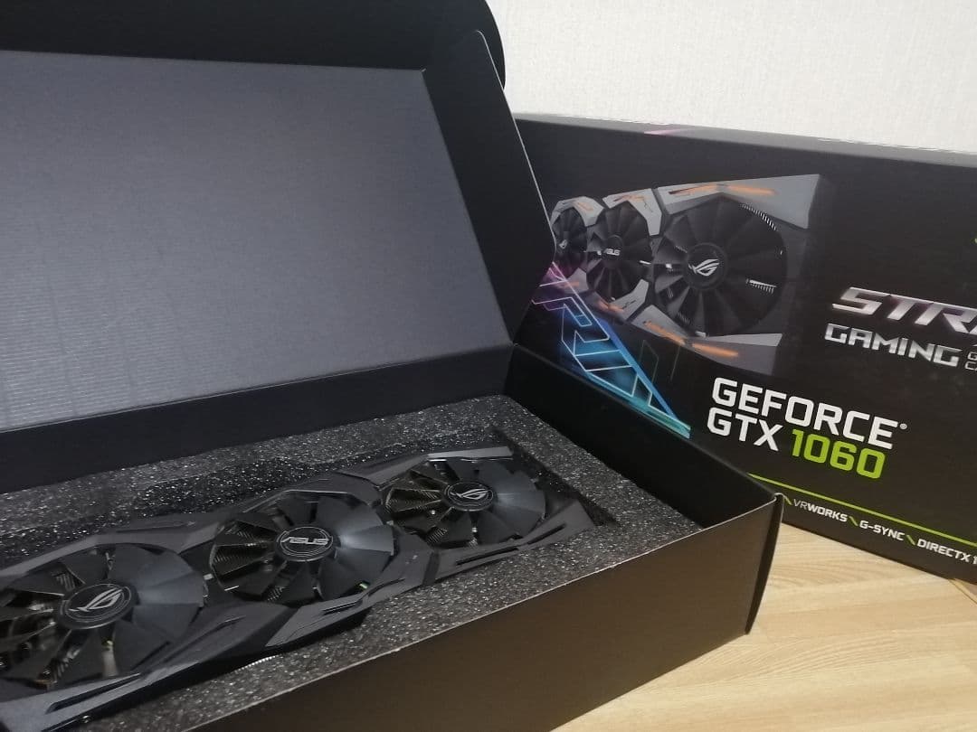 グラフィックボード・グラボ・ビデオカード ASUS ROG STRIX GeForce GTX 1060 M2501