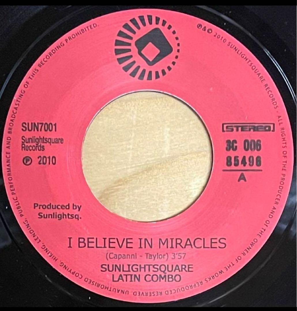 洋楽 I BELIEVE IN MIRACLES SUNLIGHTSQUARE