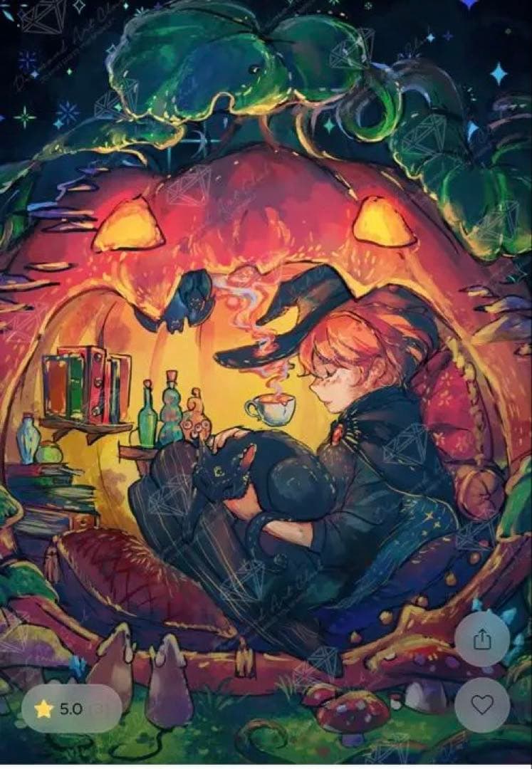 ダイヤモンドアートクラブ　Pumpkin Nook