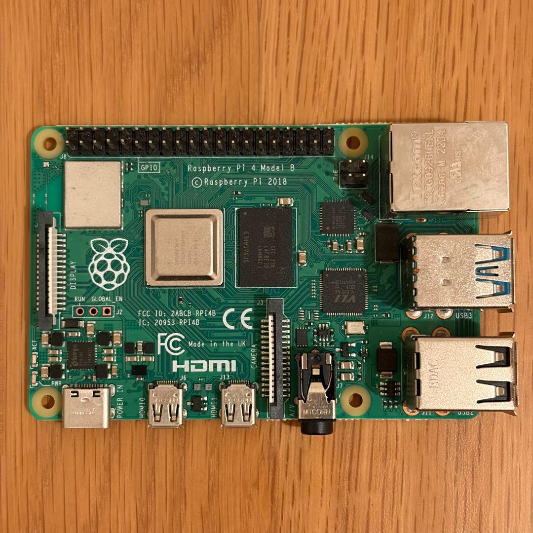 ミニPC Raspberry Pi 4 Model B 4GB